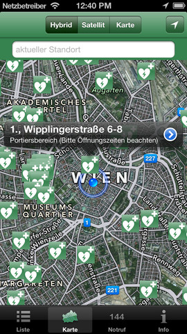 Vorschau Defis in Wien