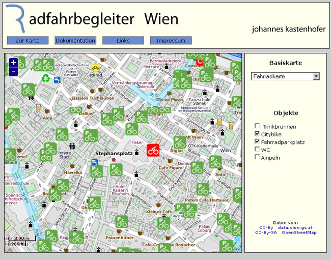 Vorschau Der Radfahrbegleiter für Wien