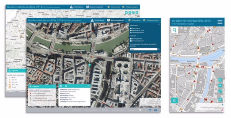 Vorschau Interaktive Verkehrsunfallkarte