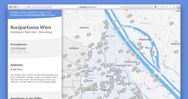 Vorschau Parkplatzsuche.at