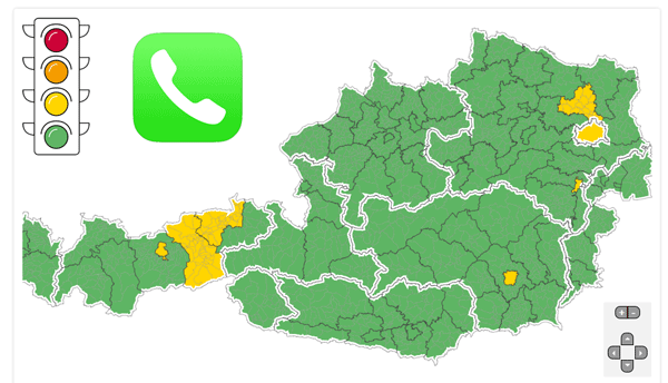 Vorschau Corona Ampel Status Infotelefon