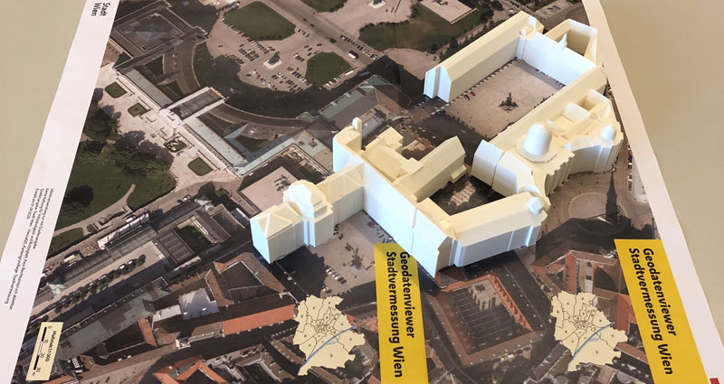 Vorschau Wiener Hofburg 3D-Druck