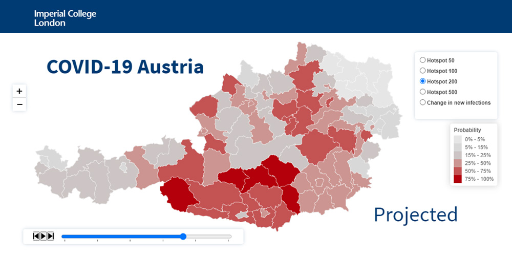 Vorschau COVID-19 Austria Hotspots