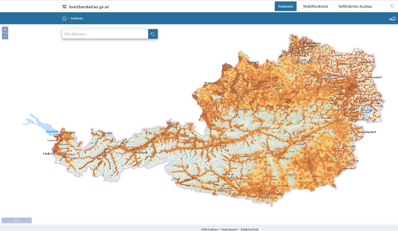 Vorschau Breitbandatlas